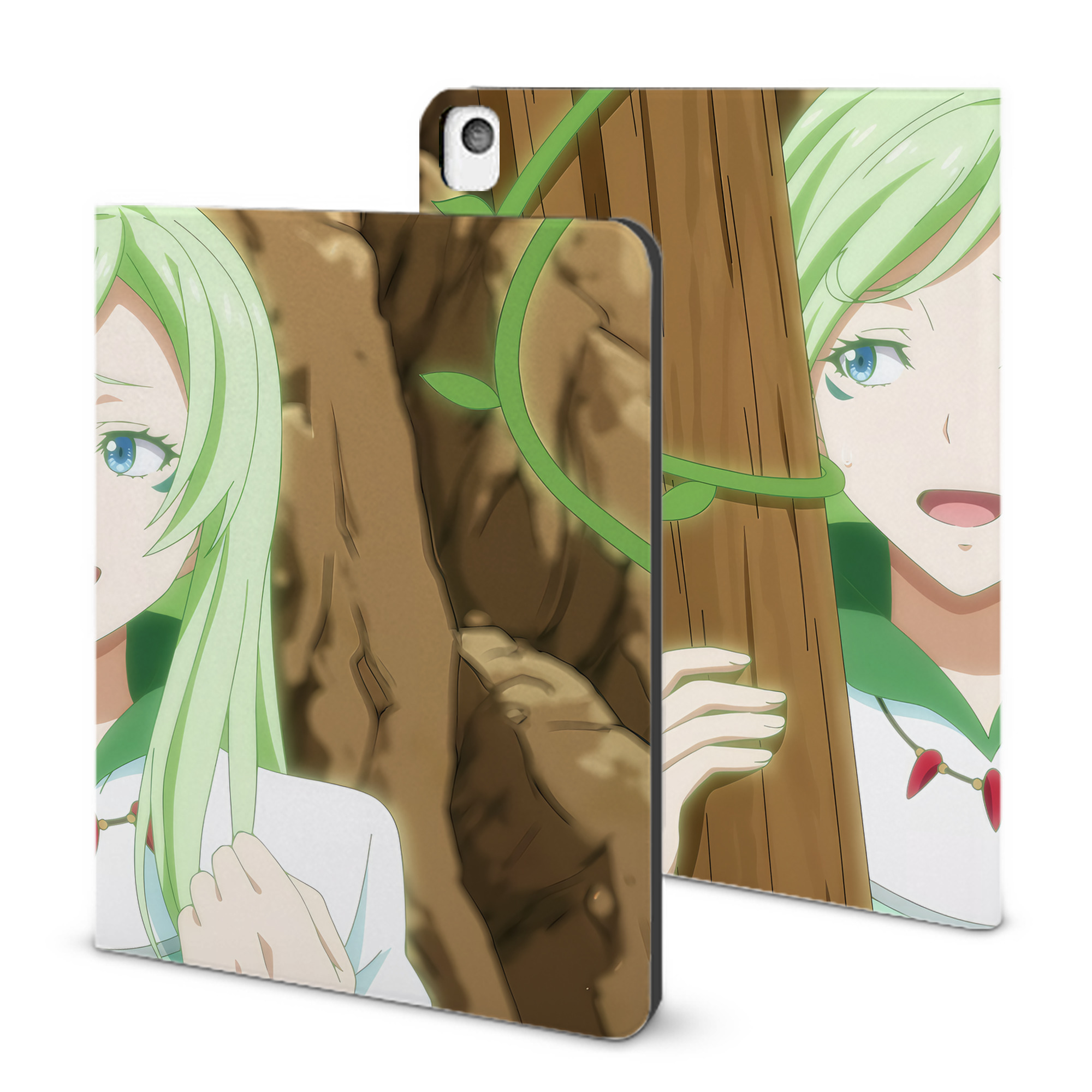 （画像用） 転スラ Regarding Reincarnated to Slime IPadケース ペンホルダー付き ブックスタイルデザイン